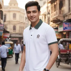 signature crest polo