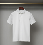 The Linear Luxe Polo - Half Sleeve