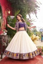 vyra luxe | signature vichitra silk shrug style lehenga set p
