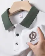 signature crest polo